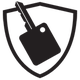 GMC Protection Gap Coverage Logo with a Car Key Icon - Taylor Automotive GMC in MARTIN TN
