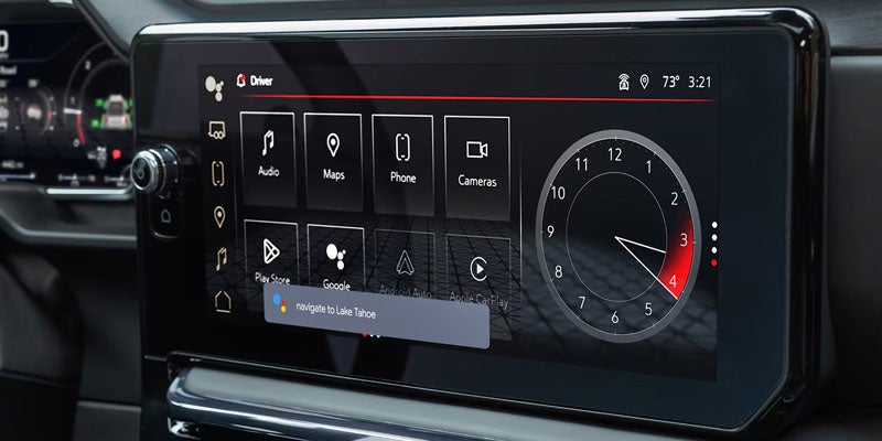 2026 GMC Sierra 1500 infotainment display