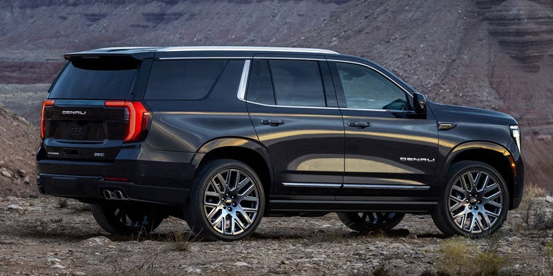 2026 GMC Yukon driving on road